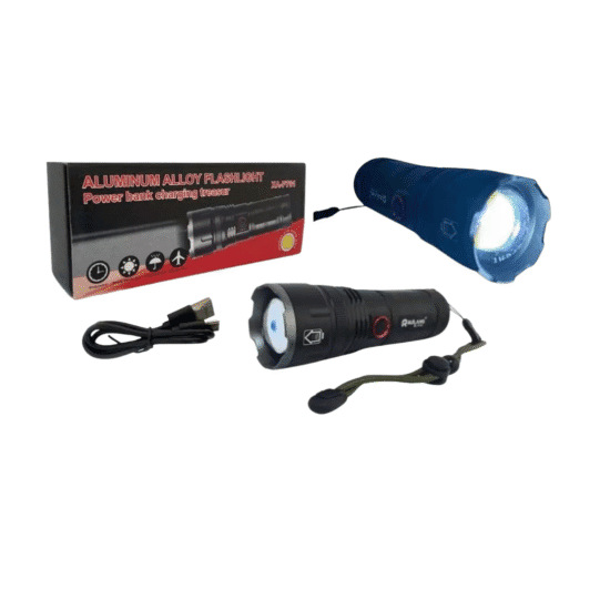 Diseño sin título (43) LANTERNA ALUMINUM ALLOY FLASHLIGHT (XA-P701) USB