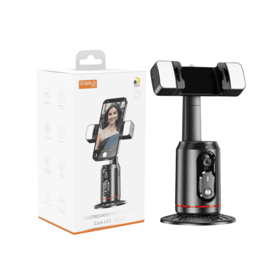 02 SUPORTE INTELIGENTE RASTREAMENTO FACIAL LED