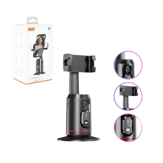 360 SUPORTE INTELIGENTE RASTREAMENTO FACIAL 360