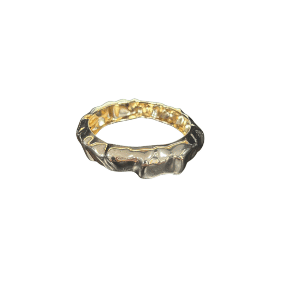 AROS - BIJU (12) BRACELETE L.M RÍGIDO DOURADO PUL-1712-132