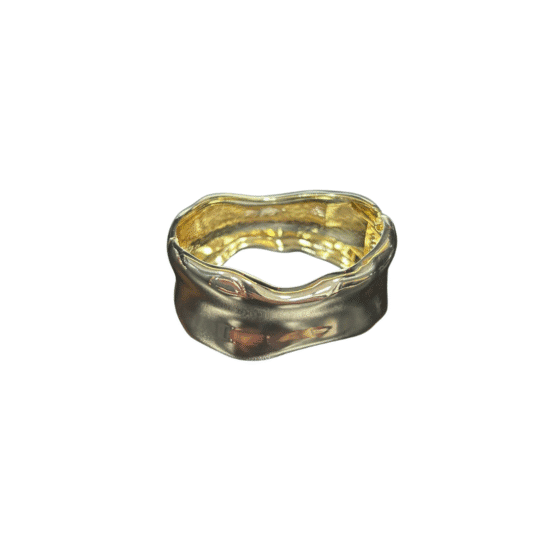AROS - BIJU (13) BRACELETE L.M DOURADO/FOSCO GRANDE PUL-40231