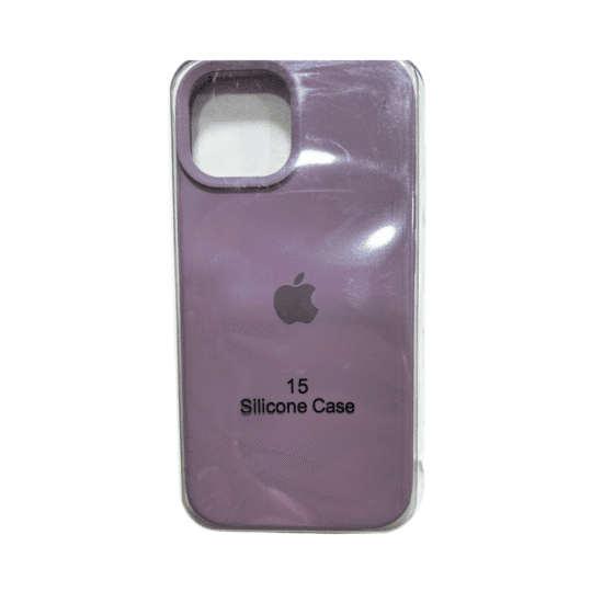 CASE - CELULAR (26) CAPA SILICONE IP 15 (ORG)