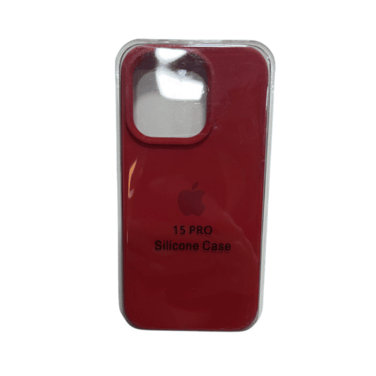 CASE - CELULAR (31) CAPA SILICONE IP 15 PRO (ORG)