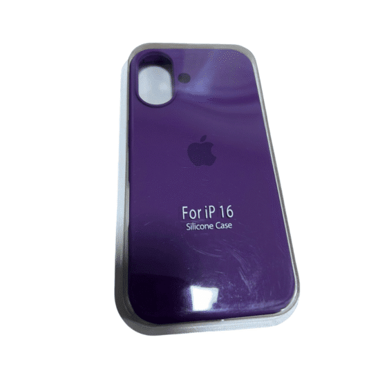 CASE - CELULAR (36) CAPA SILICONE IP 16 (ORG)