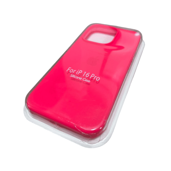 CASE - CELULAR (46) CAPA SILICONE IP 16 PRO (ORG)
