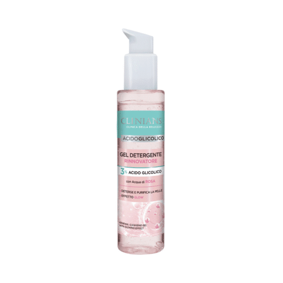 COSMETICOS (30) Gel de Limpeza Facial Clinians Gel Detergente Rinnovatore Ácido Glicólico