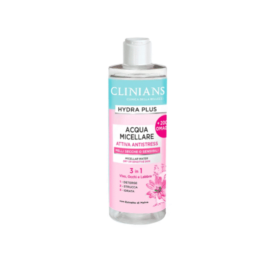 COSMETICOS (39) ÁGUA MICELAR ATIVA ANTISTRESS 3 EM 1 400ML
