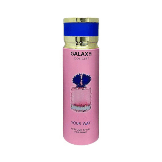COSMETICOS (46) PERFUME SPRAY GALAXY CONCEPT YOUR WAY 200ML