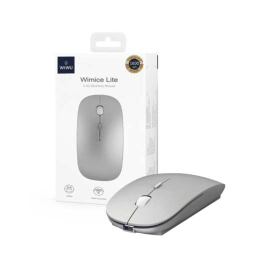 Diseño sin título (13) MOUSE WIMIC DUAL CINZA - WIRELESS SEM FIO 2,4GHZ