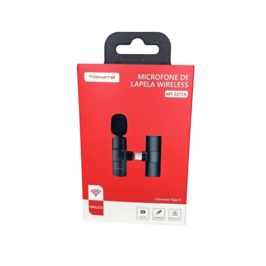 Diseño sin título (19) TOMATE MICROFONE DE LAPELA WIRELESS MT -2217A