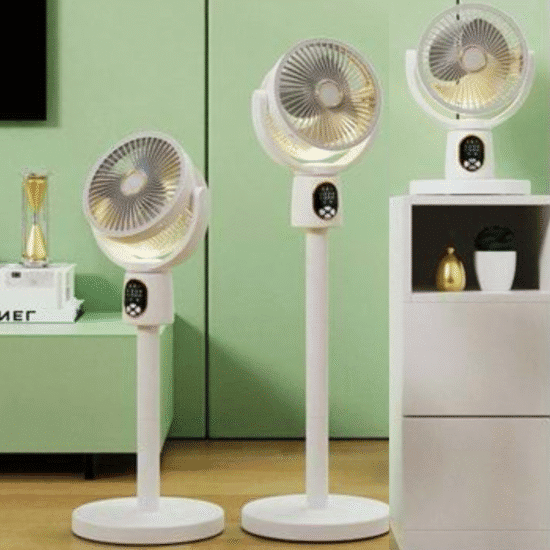 Diseño sin título (78) MINI VENTILADOR C/TIME CONTROLE REMOTO LUZ LED 12W