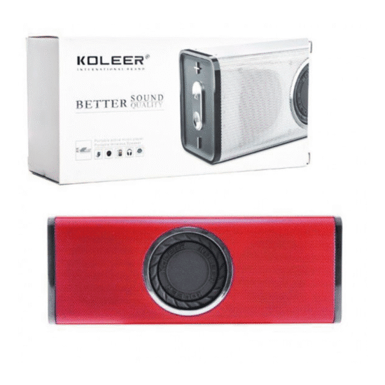 SPEKEAR - RADIO (9) CAIXA DE SOM KOLEER H5 AUX/USB/BT CINZA