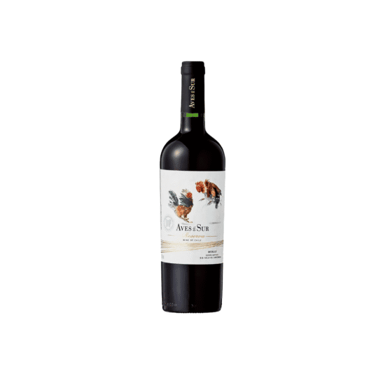 bebidas (15) VINHO AVES DEL SUR RESERVA MERLOT 750ML 2018
