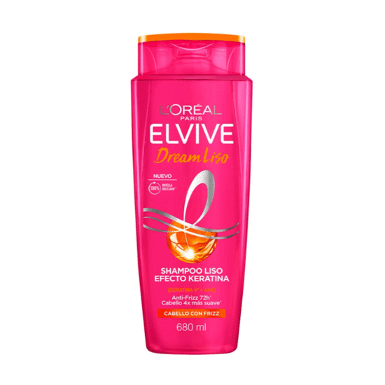 COSMETICOS (56) ELVIVE DREAM LISO SHAMPOO 680ML