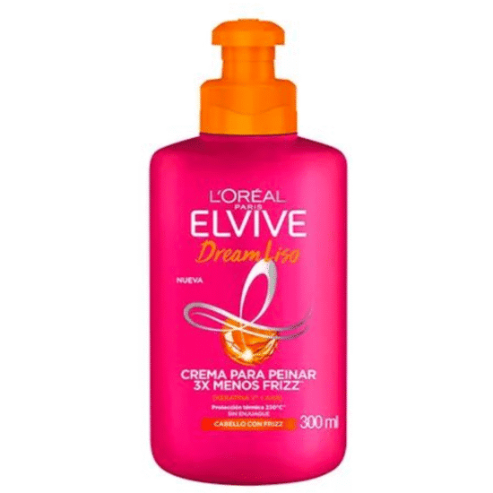 COSMETICOS (60) ELVIVE DREAM LISO CREME PARA PENTEAR 300 ML