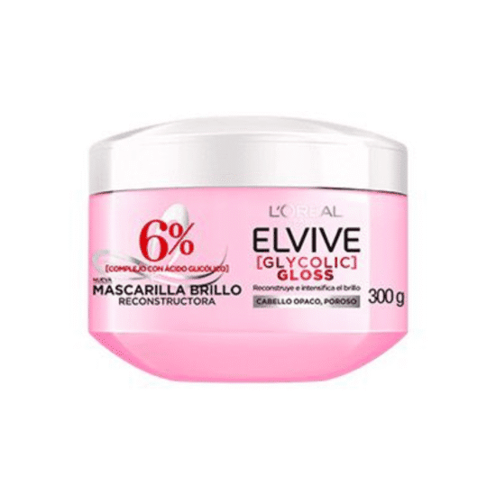 COSMETICOS (70) ELVIVE GLYCOLIC GLOSS TRATAMENTO 300 G