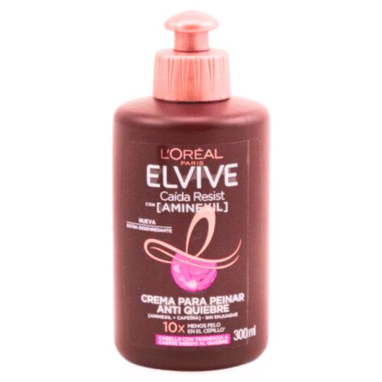 COSMETICOS (85) ELVIVE QUEDA RESIST ANTI-HAIR FALL CREME PARA PENTEAR 300ML