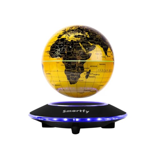 KKKKKKK GLOBO DE LEVITAÇÃO SMATFY GB01G LED MAPA MUNDI