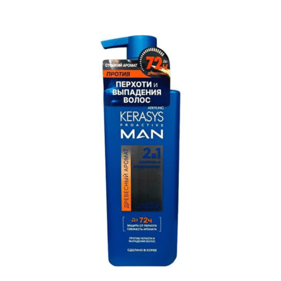 perfumes (94) KERASYS PRO ACTIVE MAN SHAMPOO 2EM1 WOODY 400ML