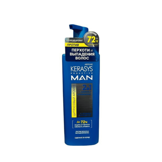 perfumes (96) KERASYS PRO ACTIVE MAN SHAMPOO 2EM1 CITRUS 400ML